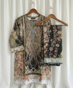 Women's Three-Piece Dress - Khaki